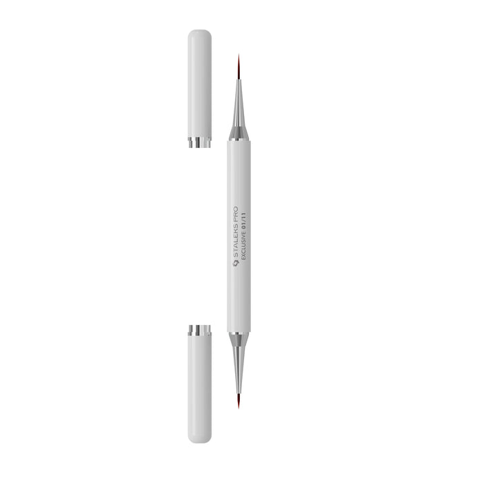 Doppelseitiger Pinsel EXCLUSIVE NBX-01/11 Liner 7 mm / 12 mm