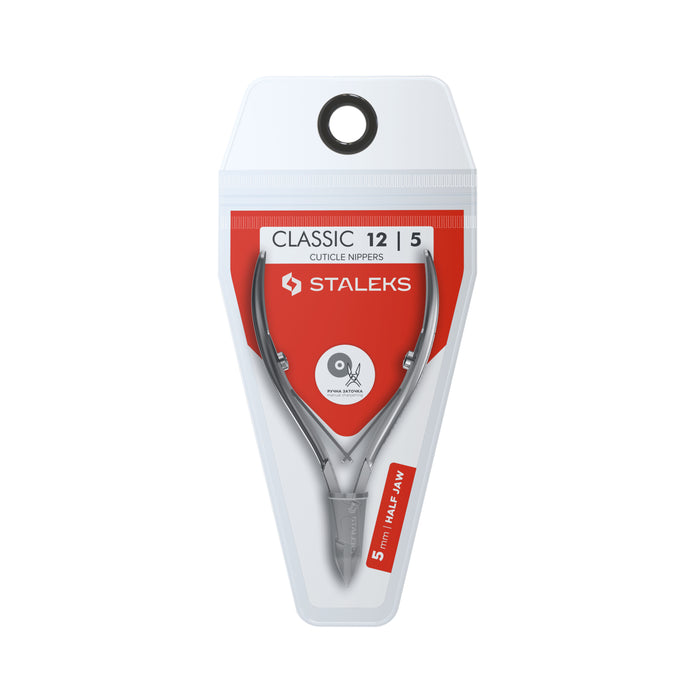 Nagelhautzange STALEKS Classic NC-12, Edelstahl, diverse Klingenlängen - Ivaka Store