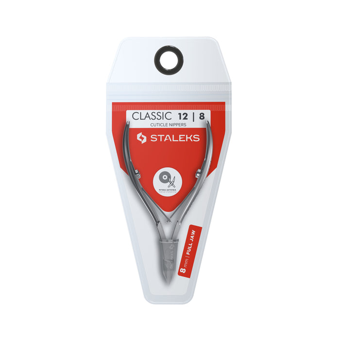 Nagelhautzange STALEKS Classic NC-12, Edelstahl, diverse Klingenlängen - Ivaka Store