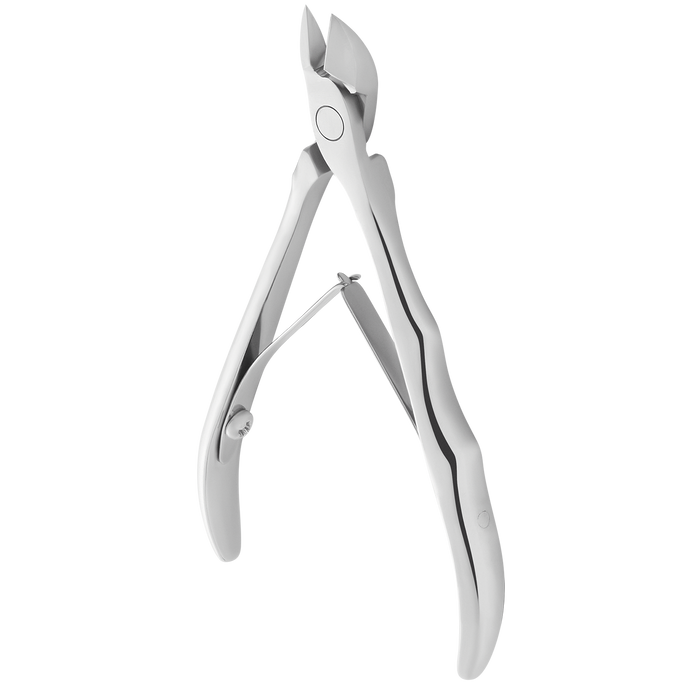Nagelhautzange STALEKS EXPERT NE-10-9, Edelstahl, verkürzte Griffe, Klingenlänge 9 mm - Ivaka Store