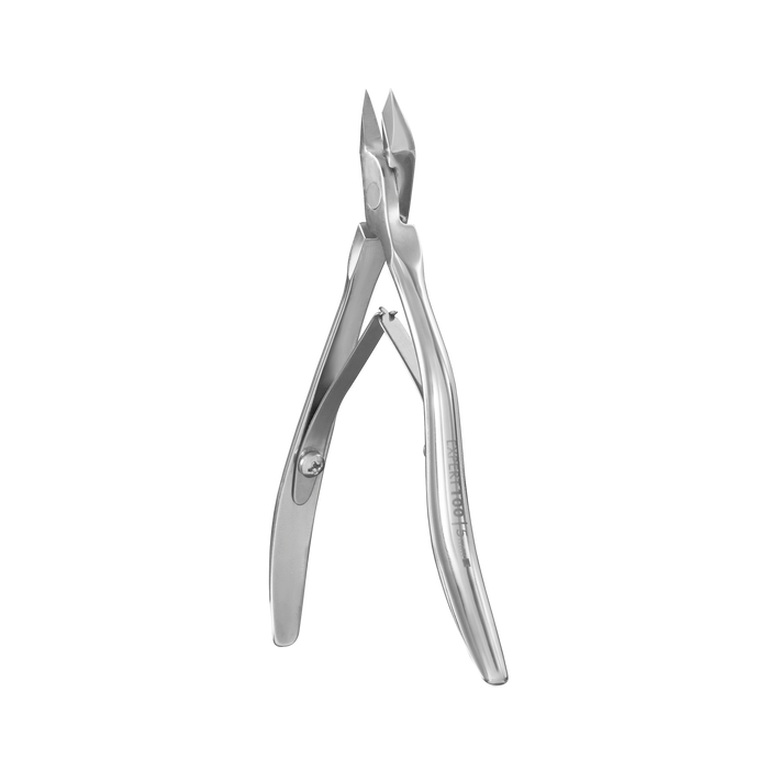 Nagelhautzange STALEKS EXPERT NE-100-5, Edelstahl, schmale Klinge, Klingenlängen 5 mm - Ivaka Store