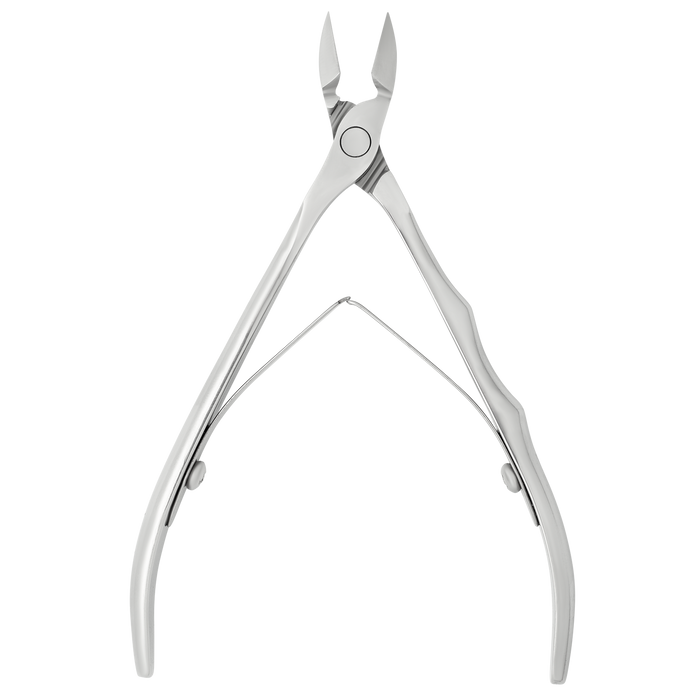 Nagelhautzange STALEKS EXPERT NE-11-11, Edelstahl, verkürzte Griffe, Klingenlänge 11 mm - Ivaka Store
