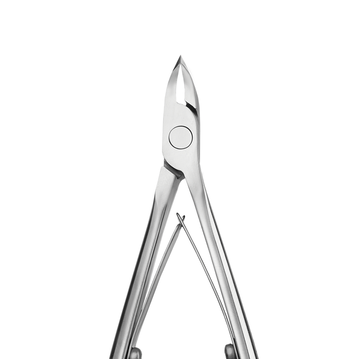 Nagelhautzange STALEKS EXPERT NE-90-3, Edelstahl, verlängerte Griffe, Klingenlängen 3 mm - Ivaka Store