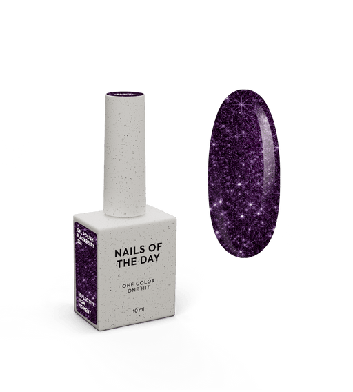 Gel Polish NAILSOFTHENIGHT Blackberry-358, 10 ml - Ivaka Store