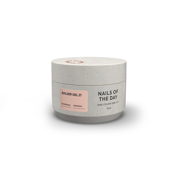 NAILSOFTHEDAY Builder gel 21, 15-30 ml - Ivaka Store
