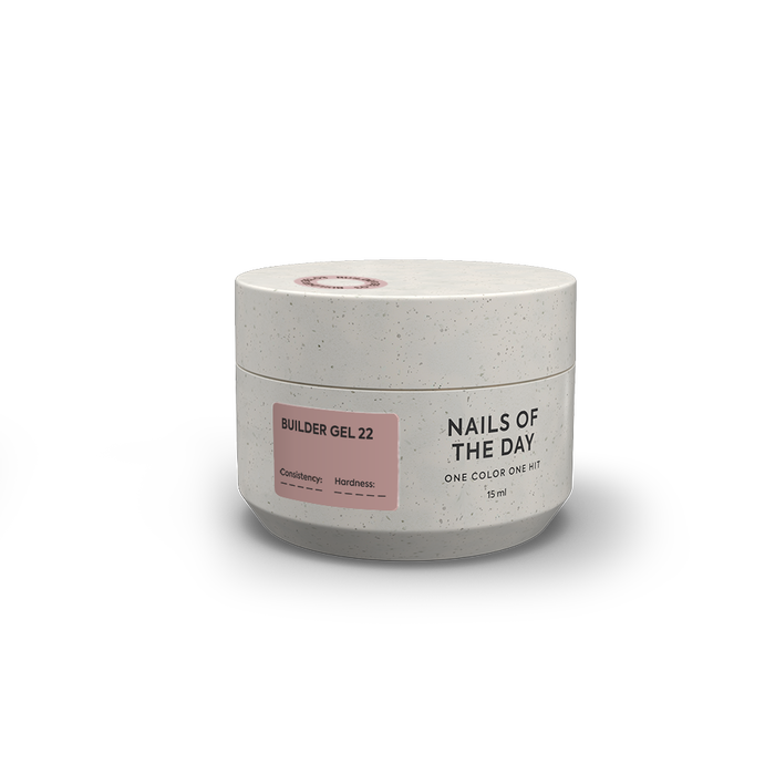 NAILSOFTHEDAY Builder gel 22, 15-30 ml - Ivaka Store