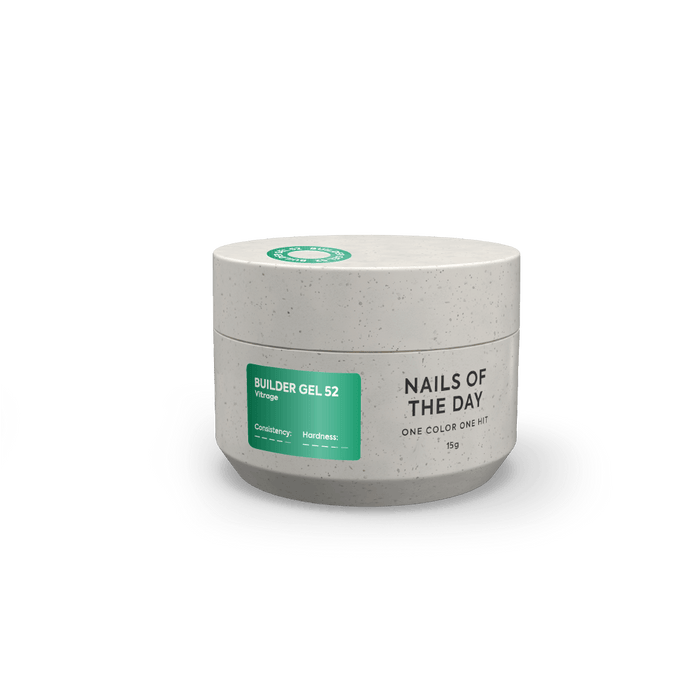 NAILSOFTHEDAY Builder gel 52 vitrage, 15 ml