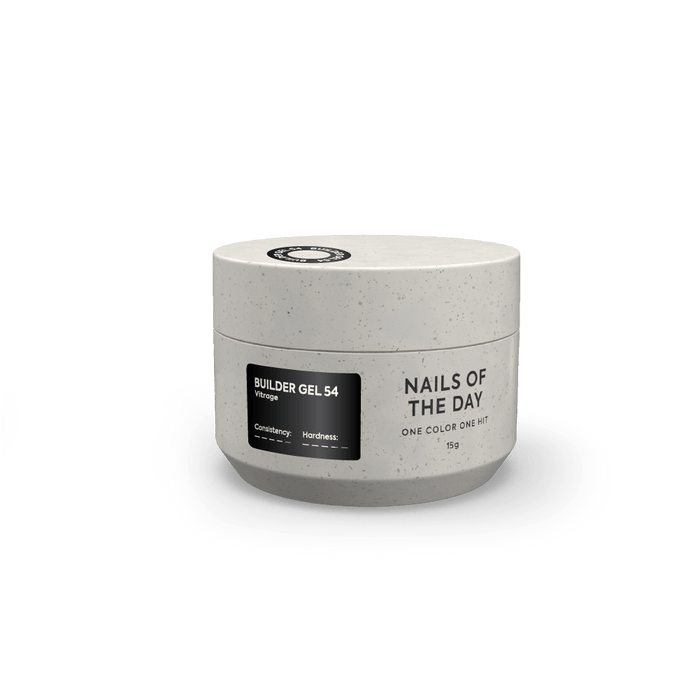 NAILSOFTHEDAY Builder gel 54 vitrage, 15 ml
