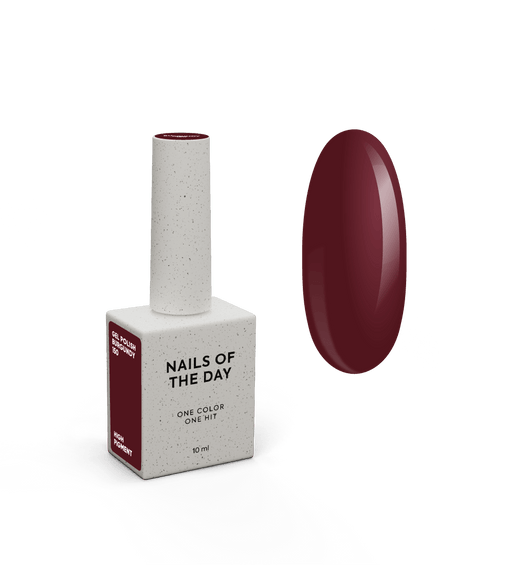 NAILSOFTHEDAY Gel polish Burgundy-150, 10 ml AUTUMN 2025 - Ivaka Store