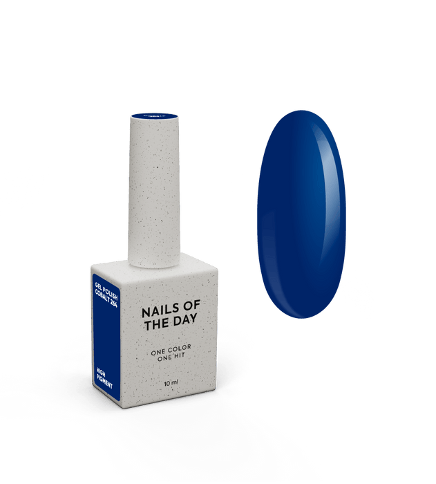 Gel Polish NAILSOFTHEDAY Cobalt-264, 10 ml - Ivaka Store