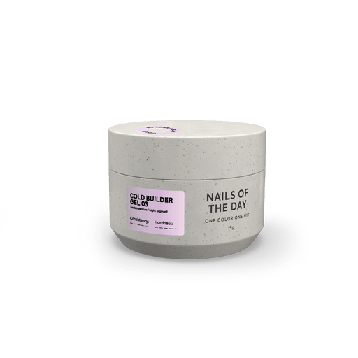 NAILSOFTHEDAY Cold Builder gel 03, 15 ml - Ivaka Store