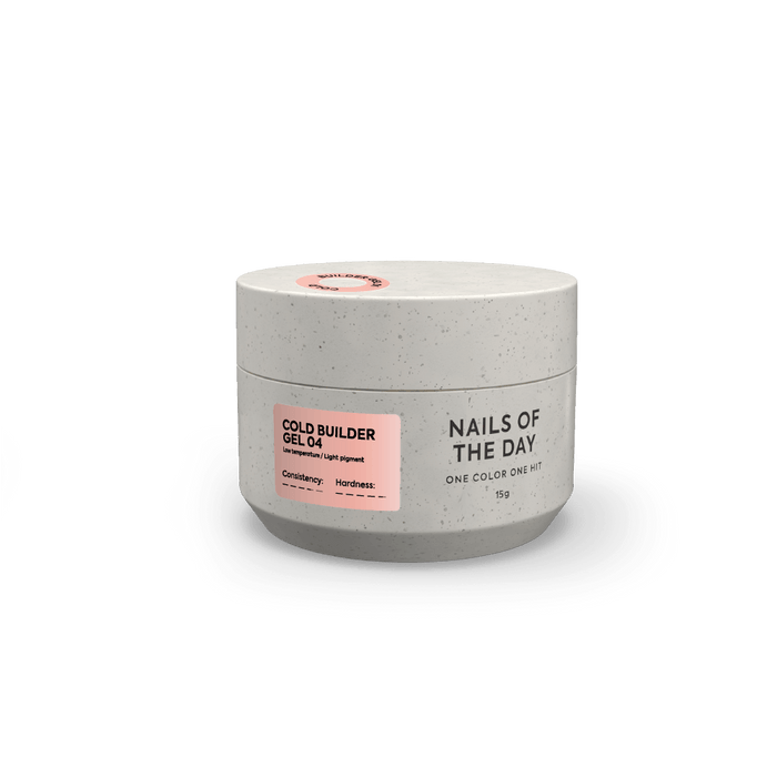 NAILSOFTHEDAY Cold Builder gel 04, 15 ml - Ivaka Store