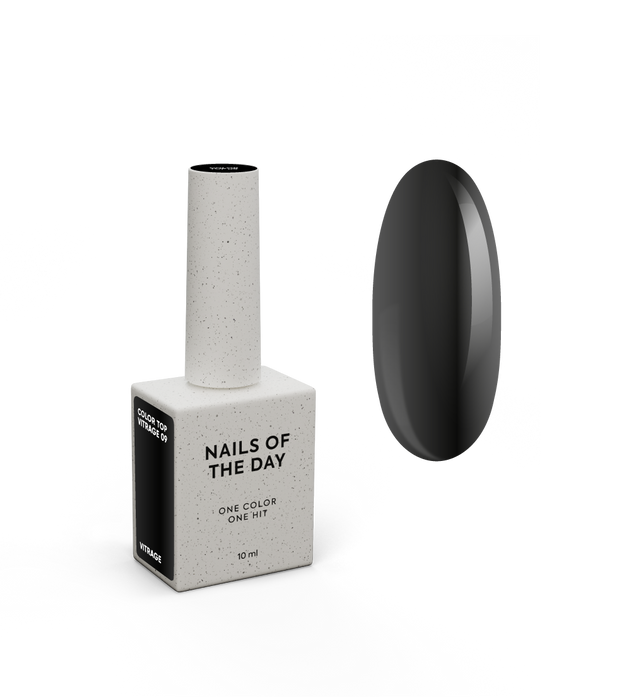 NAILSOFTHEDAY Color top/Vitrage 09, 10 ml - Ivaka Store