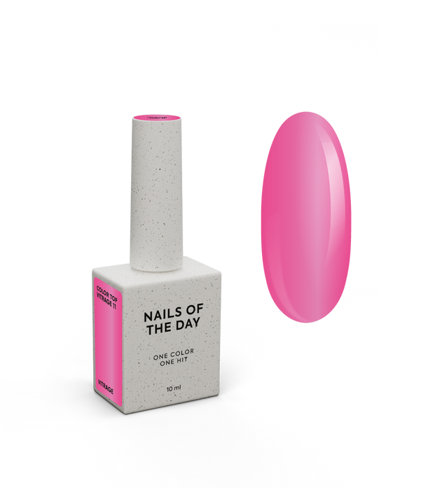 NAILSOFTHEDAY Color top/Vitrage 11, 10 ml - Ivaka Store