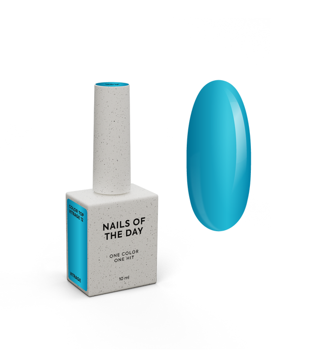 NAILSOFTHEDAY Color top/Vitrage 12, 10 ml - Ivaka Store