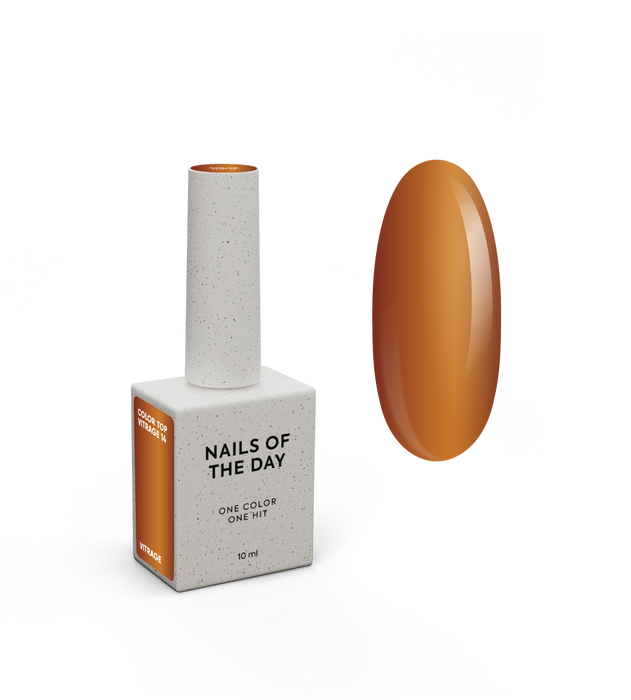 NAILSOFTHEDAY Color top/Vitrage 14, 10 ml - Ivaka Store