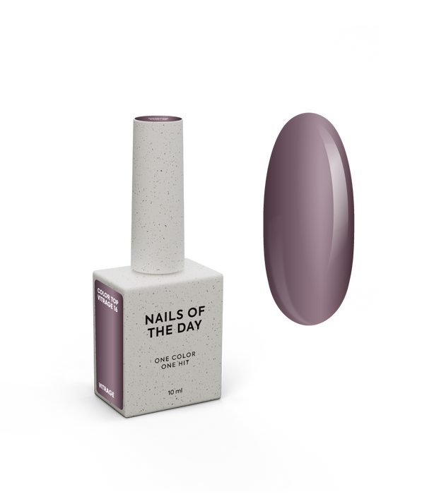 NAILSOFTHEDAY Color top/Vitrage 16, 10 ml - Ivaka Store