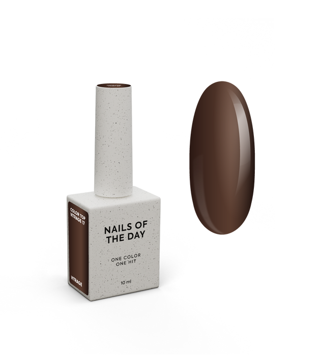 NAILSOFTHEDAY Color top/Vitrage 17, 10 ml - Ivaka Store