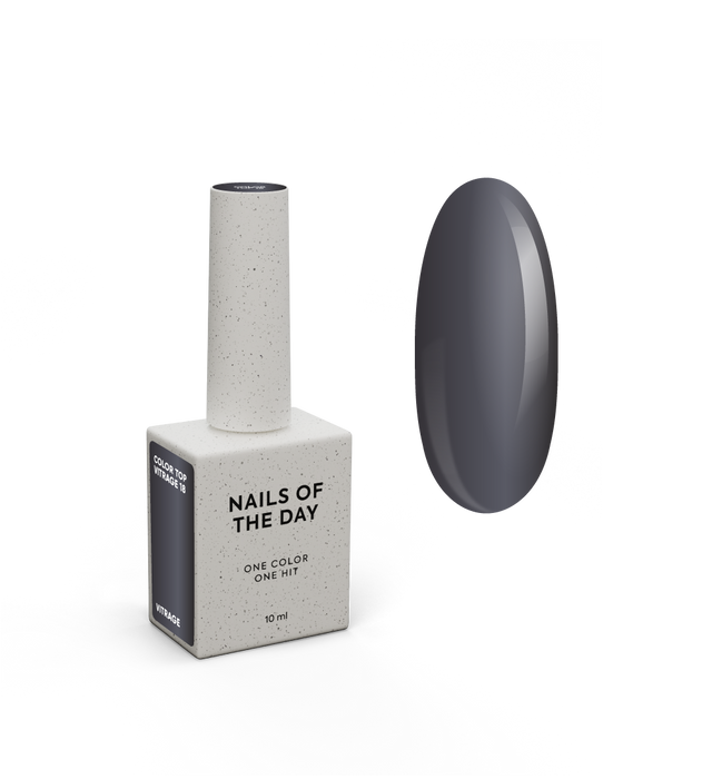 NAILSOFTHEDAY Color top/Vitrage 18, 10 ml - Ivaka Store