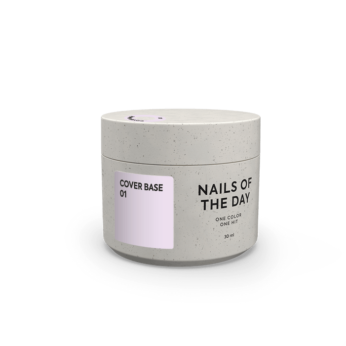 NAILSOFTHEDAY Cover base 01, 10-30 ml