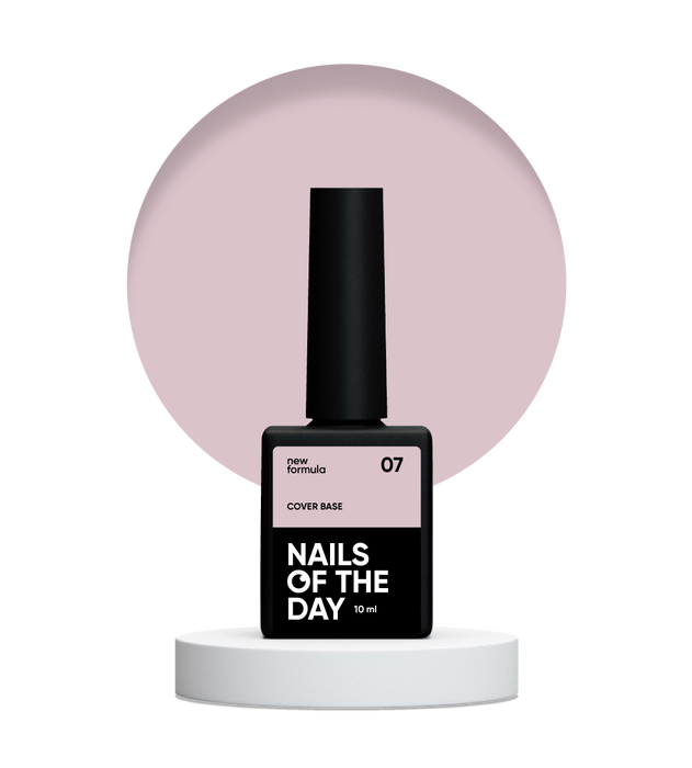 NAILSOFTHEDAY Cover base 07 - NEW Formula