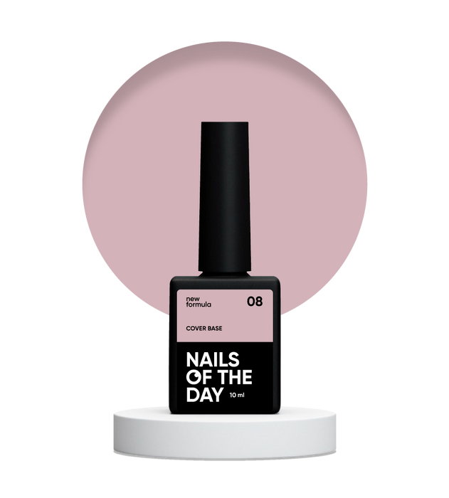 NAILSOFTHEDAY Cover base 08 - NEW Formula