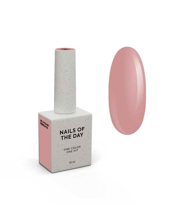 NAILSOFTHEDAY Gel Polish French 03, 10 ml - Ivaka Store