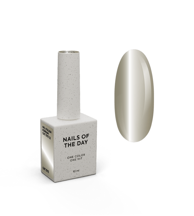 Gel Polish NAILSOFTHEDAY Korean cat eye 12, 10 ml - Ivaka Store