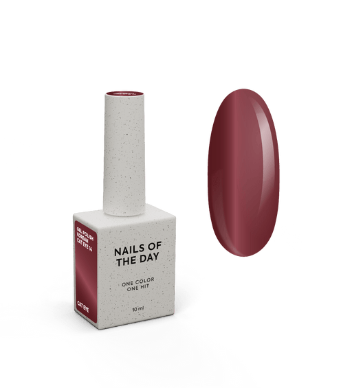 Gel Polish NAILSOFTHEDAY Korean cat eye 14, 10 ml - Ivaka Store