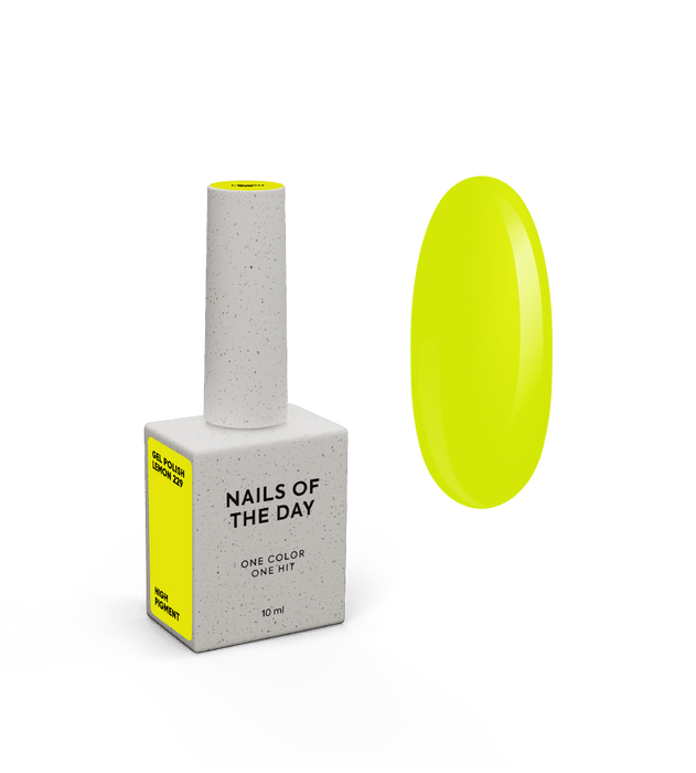 NAILSOFTHEDAY Let's special Lemon-229, 10 ml - Ivaka Store
