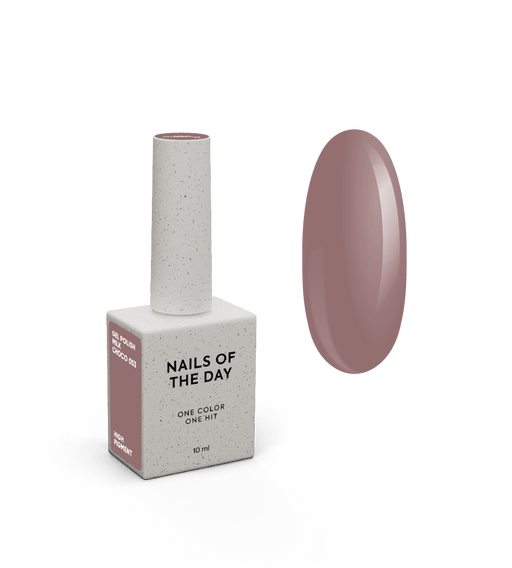 NAILSOFTHEDAY Gel Polish Milk Choco-053, 10 ml - Ivaka Store