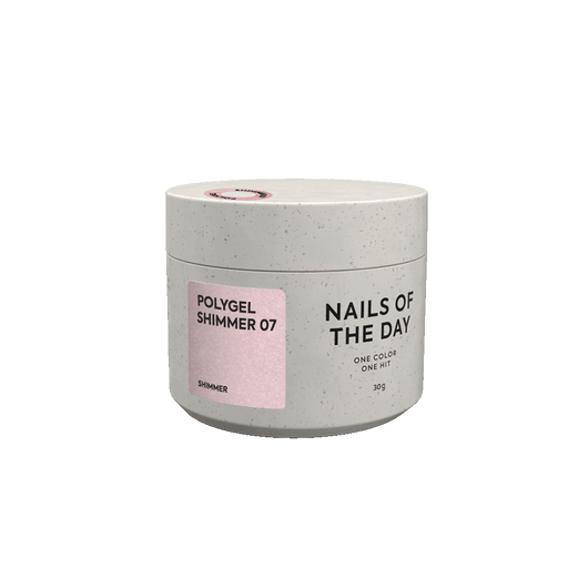 NAILSOFTHEDAY Polygel shimmer 07, 30 g - Ivaka Store