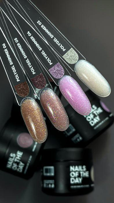 NAILSOFTHEDAY Polygel shimmer 06, 30 g - Ivaka Store