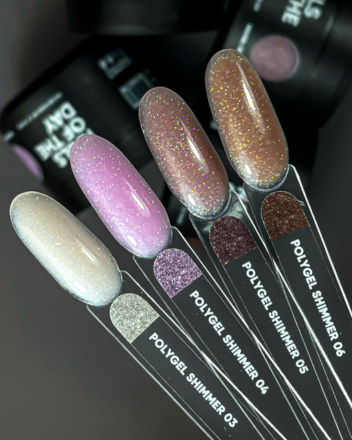 NAILSOFTHEDAY Polygel shimmer 06, 30 g - Ivaka Store