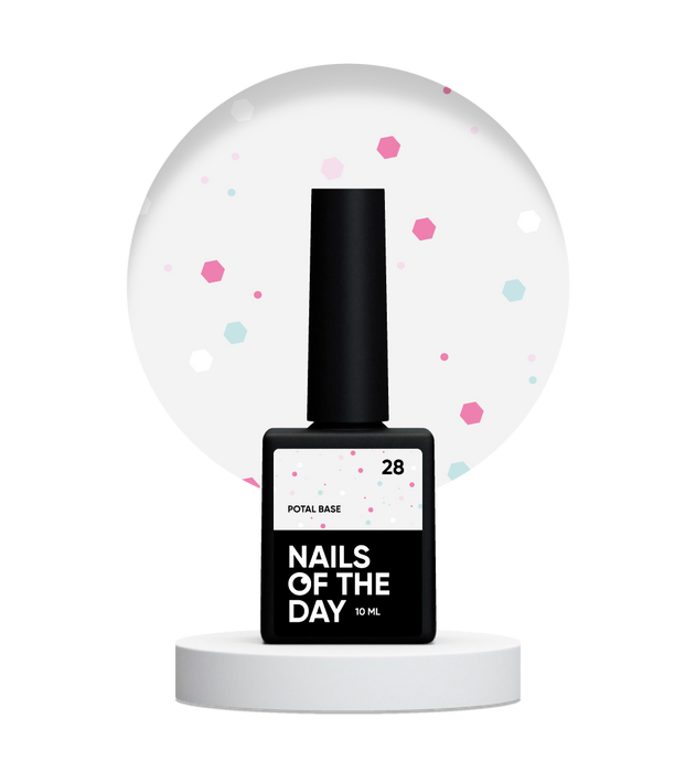NAILSOFTHEDAY Potal base 28, 10 ml