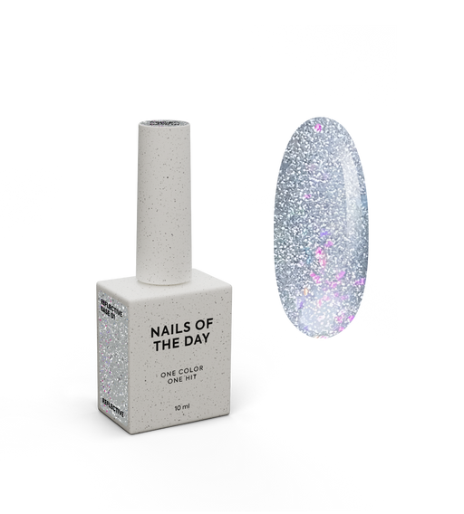 NAILSOFTHEDAY, NAILSOFTHENIGHT Reflective base 01, 10 ml - Ivaka Store