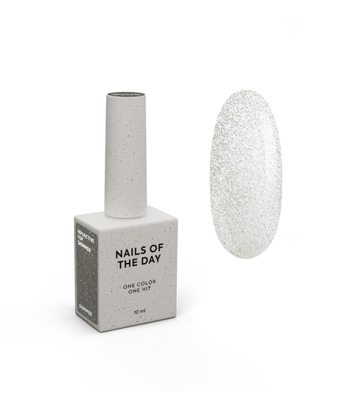 NAILSOFTHEDAY, NAILSOFTHENIGHT Reflective top Shimmer, 10 ml - Ivaka Store