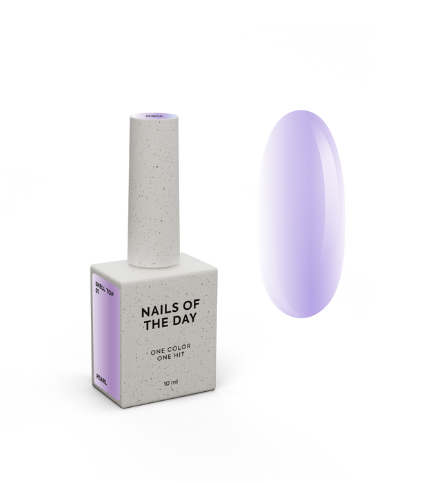 NAILSOFTHEDAY Shell top 01, 10 ml - Ivaka Store