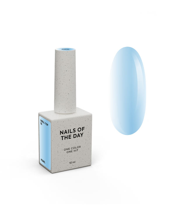 NAILSOFTHEDAY Shell top 02, 10 ml - Ivaka Store