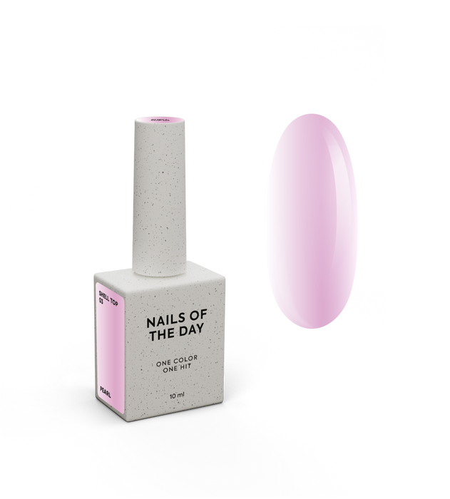 NAILSOFTHEDAY Shell top 03, 10 ml - Ivaka Store