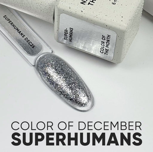NAILSOFTHEDAY Color of the month December SUPERHUMANS, 6 ml - Ivaka Store