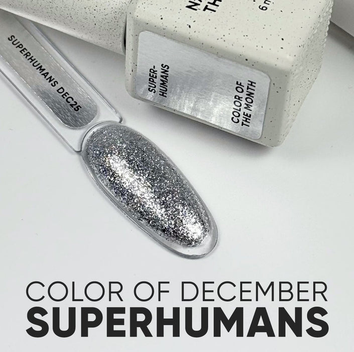 NAILSOFTHEDAY Color of the month December SUPERHUMANS, 6 ml - Ivaka Store
