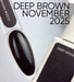 NAILSOFTHEDAY Color of the month November Deep Brown, 10 ml - Ivaka Store