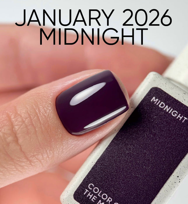 NAILSOFTHEDAY Color of the month Januar 2026 MIDNIGHT, 10 ml - Ivaka Store