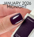 NAILSOFTHEDAY Color of the month Januar 2026 MIDNIGHT, 10 ml - Ivaka Store