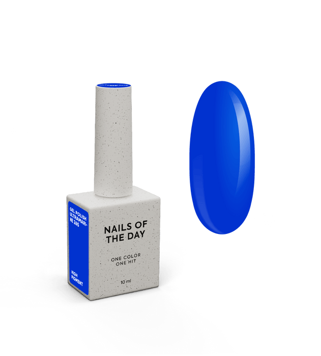 Gel Polish NAILSOFTHEDAY Let's special Ultramarine-265, 10 ml - Ivaka Store