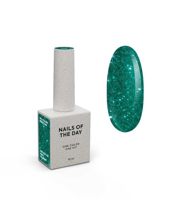 Gel polish NAILSOFTHEDAY Verde-348, 10 ml