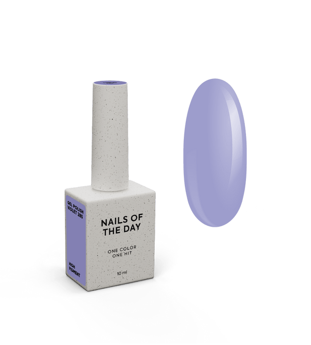NAILSOFTHEDAY Gel Polish Violet-285, 10 ml - Ivaka Store