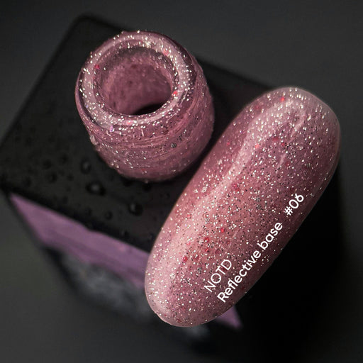 NAILSOFTHEDAY, NAILSOFTHENIGHT Reflective base 06, 10 ml - Ivaka Store