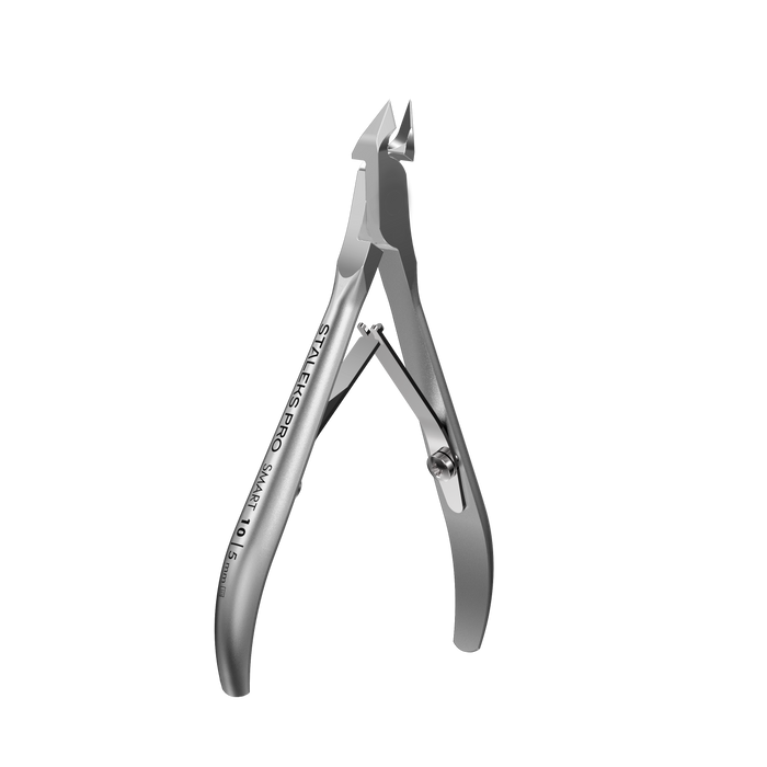 Nagelhautzange STALEKS SMART NS-10-5, Edelstahl, verkürzte Griffe, Klingenlängen 5 mm - Ivaka Store